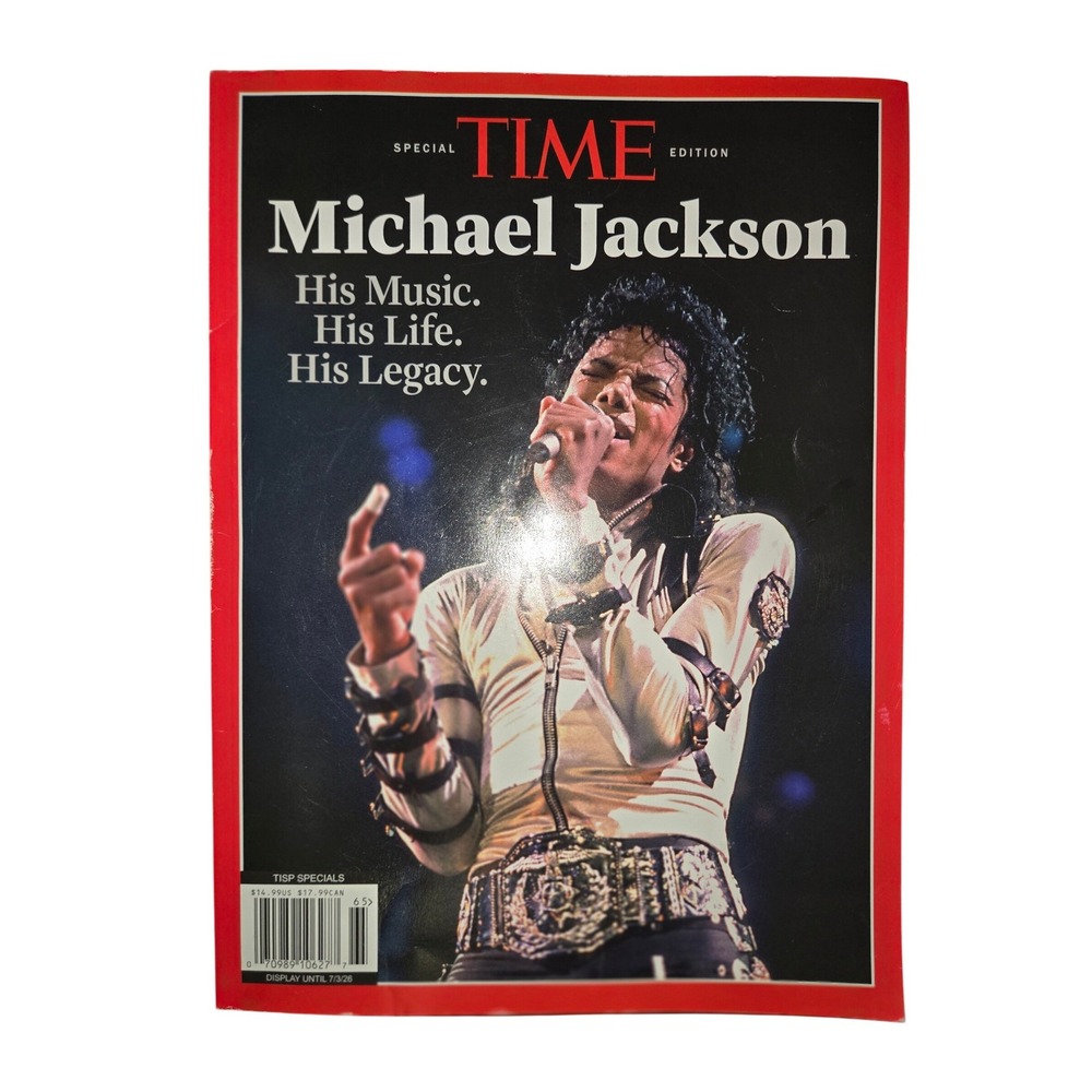 TIME Special Edition Michael Jackson His Music His Life His Legacy Magazine 96pg